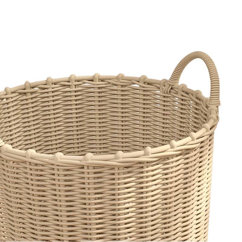 Large Capacity Laundry Hamper: Stylish and Functional Clothes Storage Basket