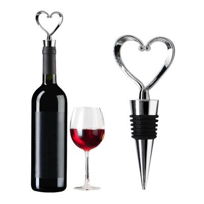Red Wine Cork Heart & Ball Shaped Bottle Stoppers Champagne Preserver