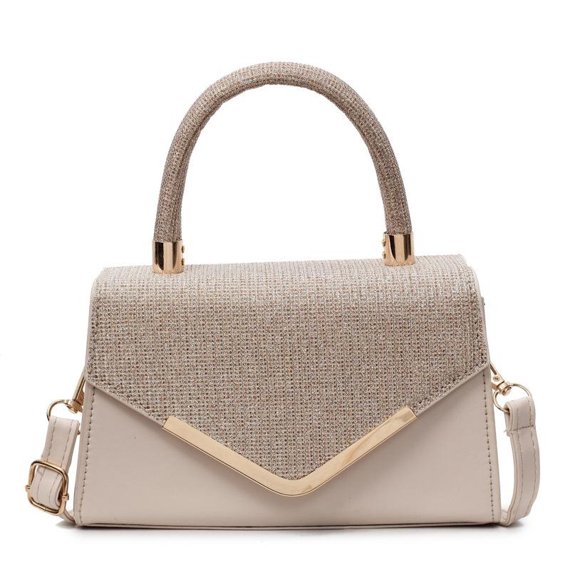 New fashionable and versatile simple and highend shoulder messenger bag trendy and popular niche design handbag
