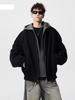 Men's American Hipster Two-Piece Cotton-Padded Jacket: Winter Hooded Streetwear Coat