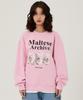 WAIKEI Maltese Archive Sweatshirt Light Pink