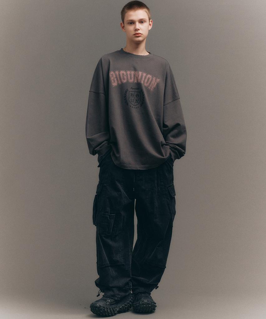 BIG UNION Combination Jungle Pants / Black