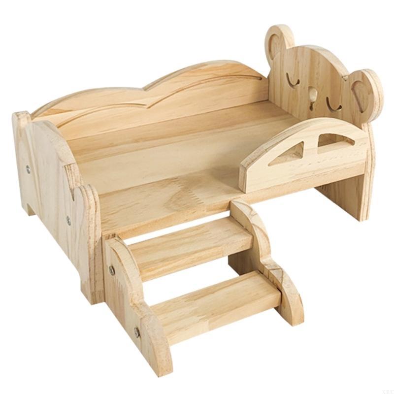 Кровать-игрушка для лазания хомяков Платформа для морских свинок Игрушка для мелких животных Питомца X3UC