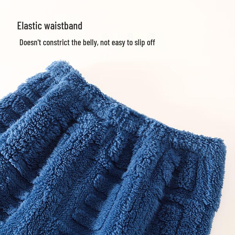 ZISEHY Boys' Thickened Coral Fleece Pajamas
