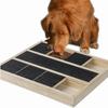 Wooden Dog Nail Scratch Board Multi-grid Dog Nail Trimming Pad  Indoor Training