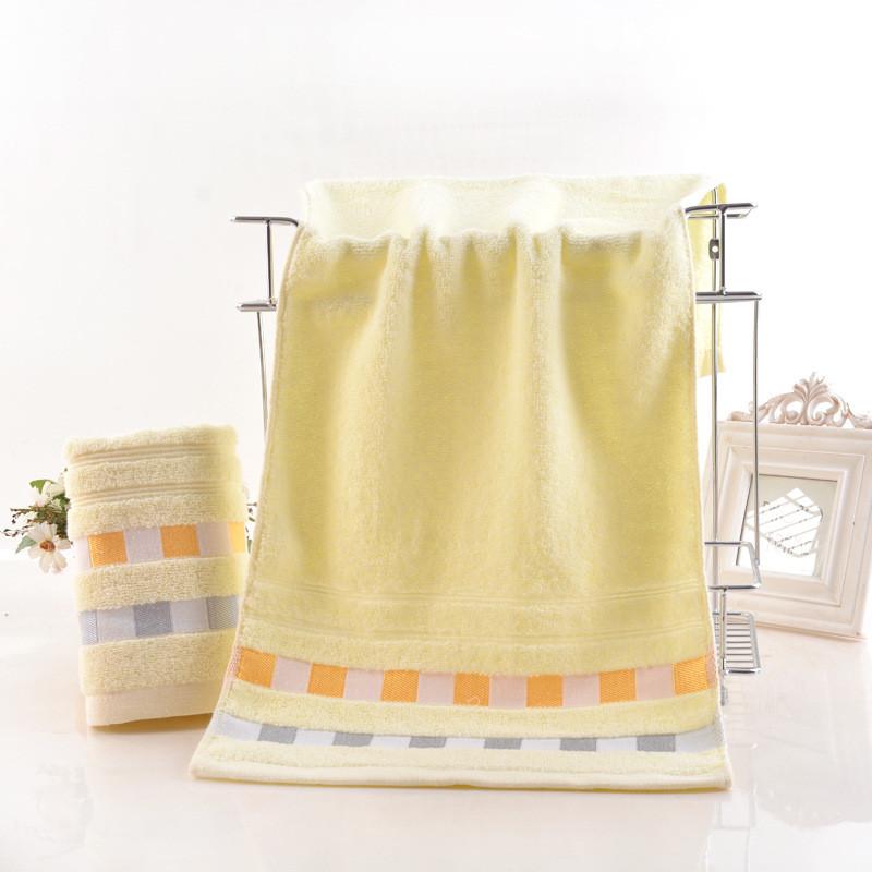 

Towel Household Cotton Thickening Absorbent Face Pure Cotton Supplies Toilet жовтий