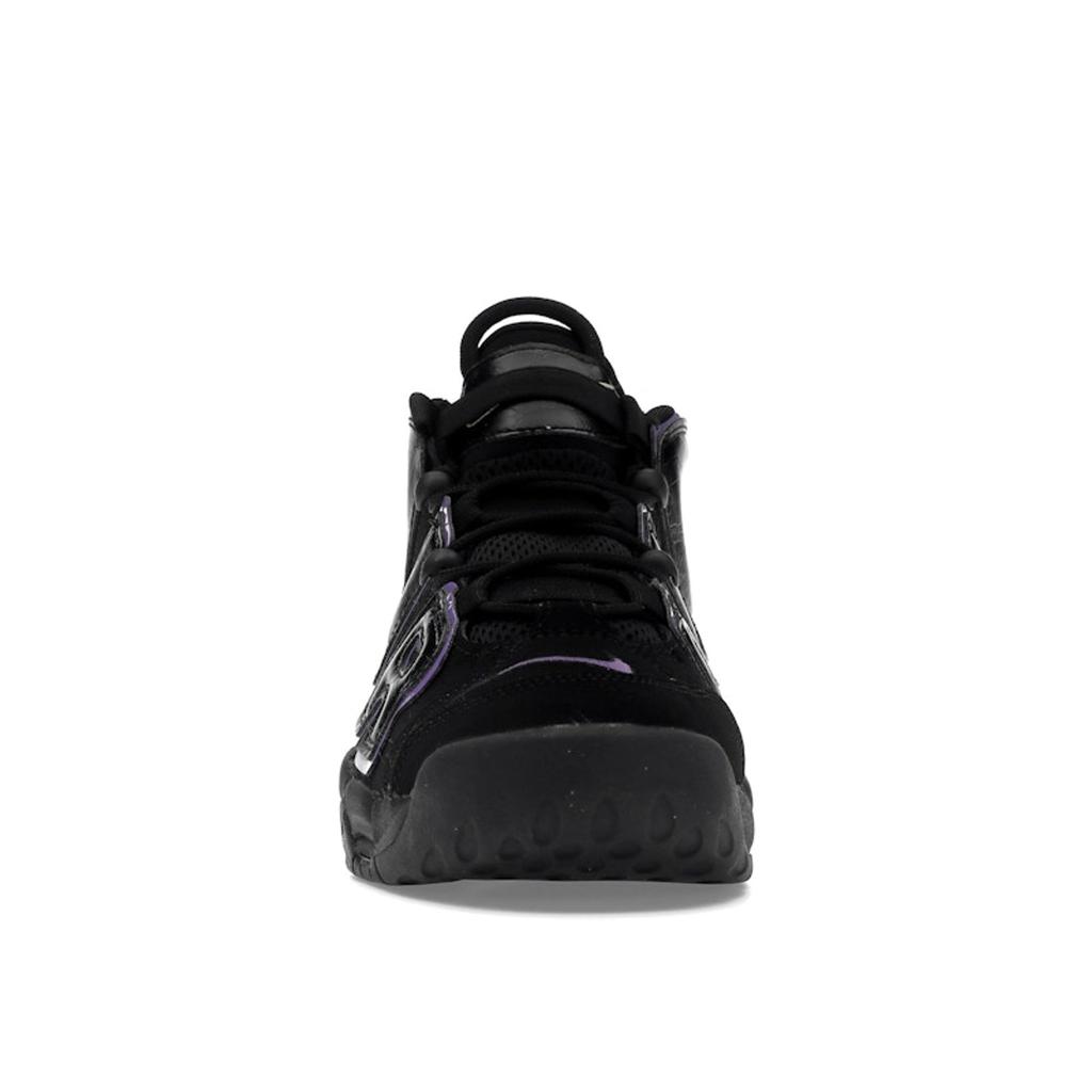 Nike Air More Uptempo GS Black Action Grape Kids Sneakers White Metallic-Gold DX5954-001