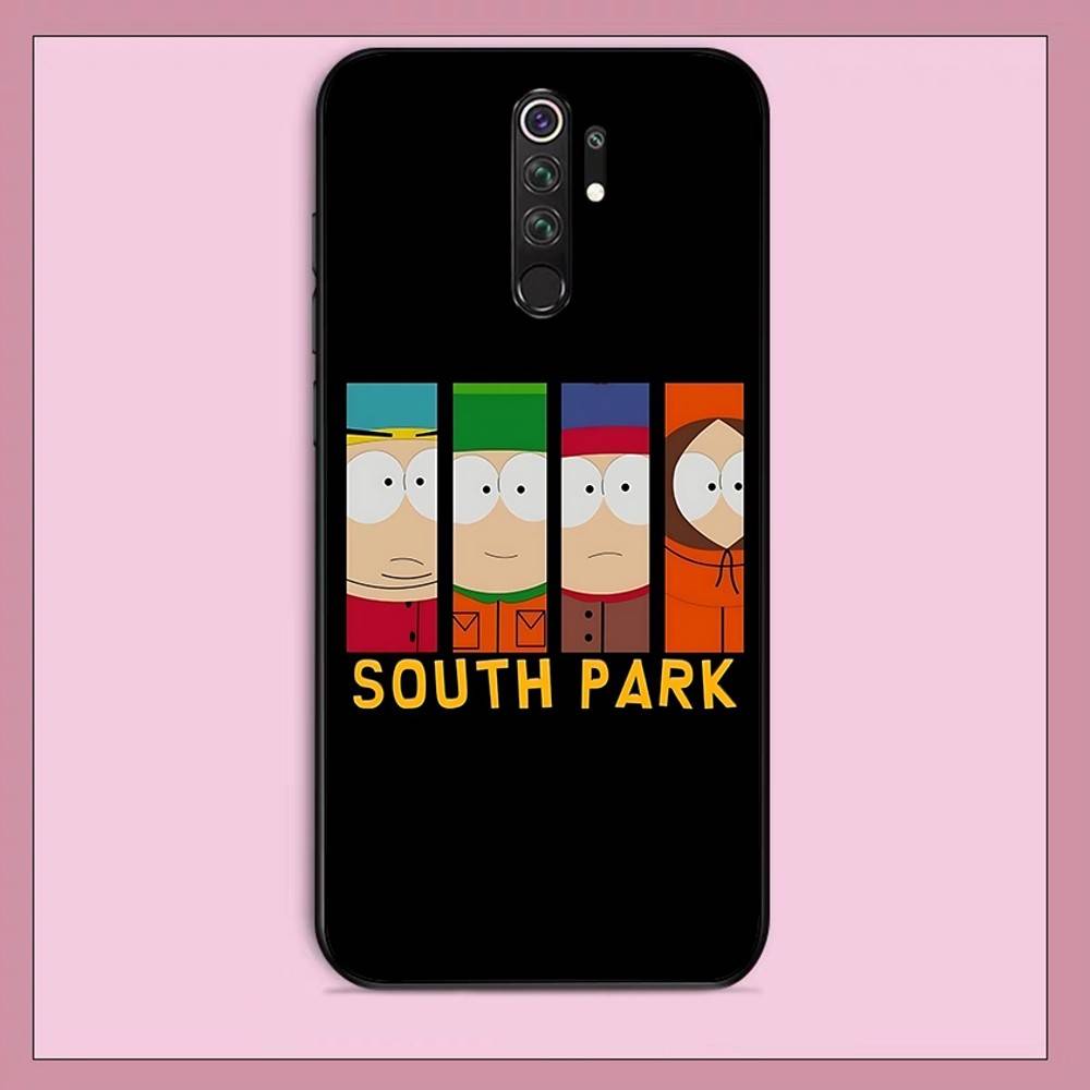 Cartoon Funny S-South-P-Park Phone Case For Redmi Note 4 X 5 A 6 7 8 T 9 9S 10 11 11S 11Epro Poco M3 Pro