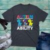 Autism Not Disability Its Different Ability Tshirt Awareness Dinosaur Dap Dance