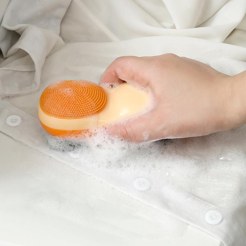 Double-sided Plastic Laundry Brush, Underwear Cleaning Board, Shoe Brush, No Damage To The Soft Bristles of Shoes, Laundry Wonder