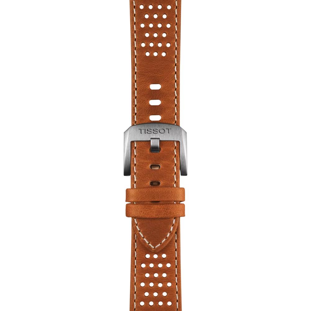 Tissot Leather Strap Black Dial Men's Fashion Watch T149.407.16.051.00