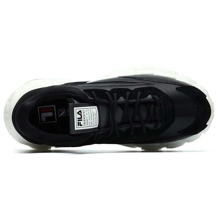 FILA Fashion Sneakers Low top Running Shoes Black/White F12M134144FBK