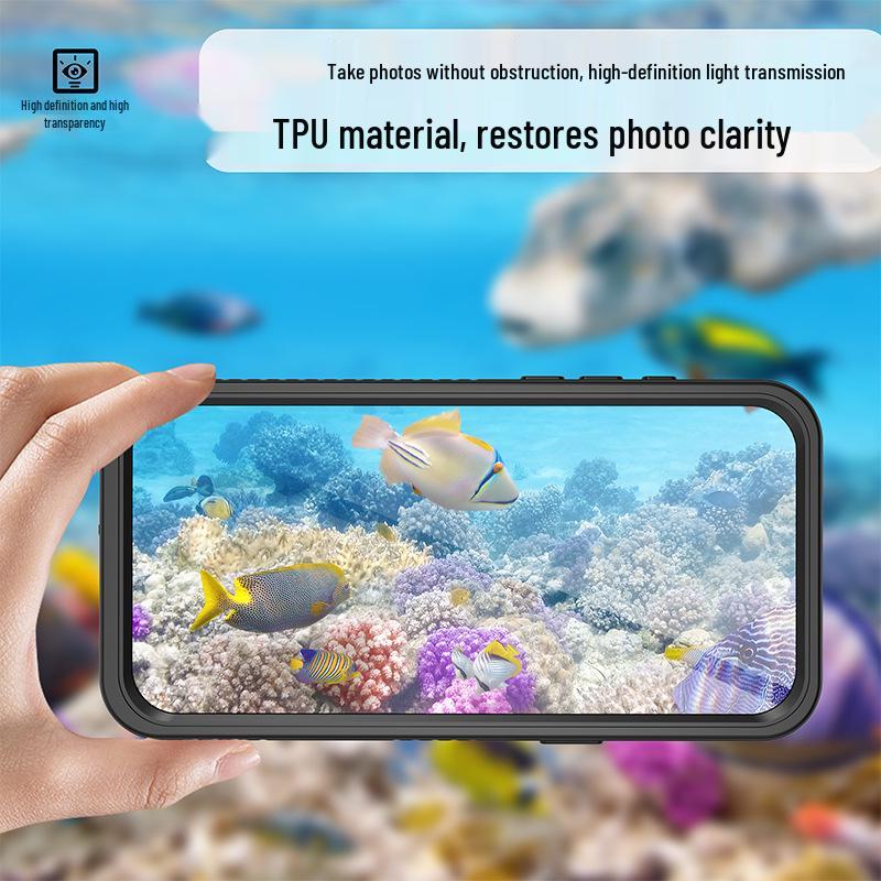 Red Pepper Waterproof & Drop-Proof Case for iPhone 17 Pro Max