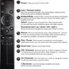 Replacement TV Remote Control English Version No Programming Required for KU6290 KU6270 KU7000 RU7100 Sound Adjust