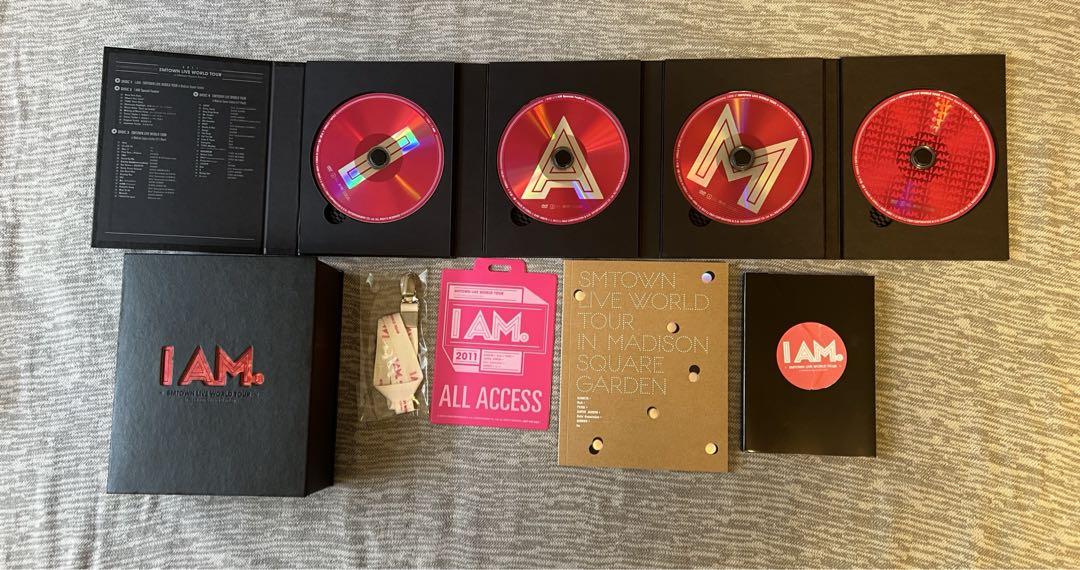 

[USED] SMtown “I AM” DVD luxury set