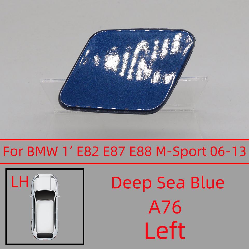 For BMW 1 Series E81 E82 E87 E88 LCI M SPORT 2005-2013 Front Headlight Headlamp Washer Nozzle Cover Cap 61677837431 61677837432