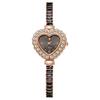 Women's Rhinestone Bracelet Quartz Watch - Stylish, Casual, Pull-out Design