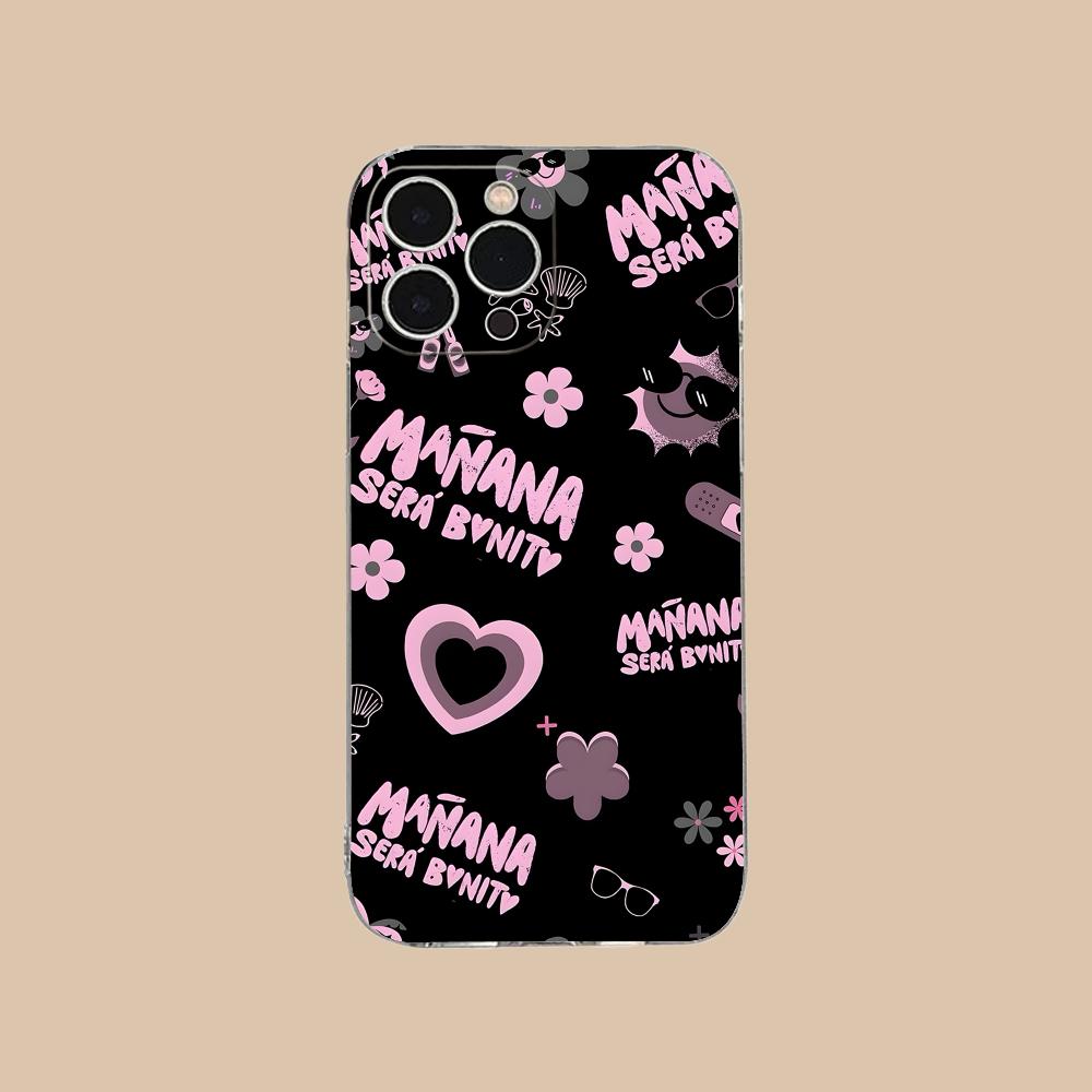 Karol G Latino Mobile Cell Phone Case for iPhone 17 16 15 14 13 12 11 X XR XS Air Pro Max Plus Mini Clear Colorful Cover Pretty