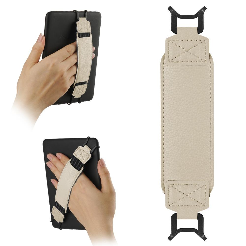Leather Tablet Hand Strap Elastic Anti Drop EReader Holder Universal Anti-Slip for Kindle/iPad/Kobo/Sony/Pocketbook/Lenovo