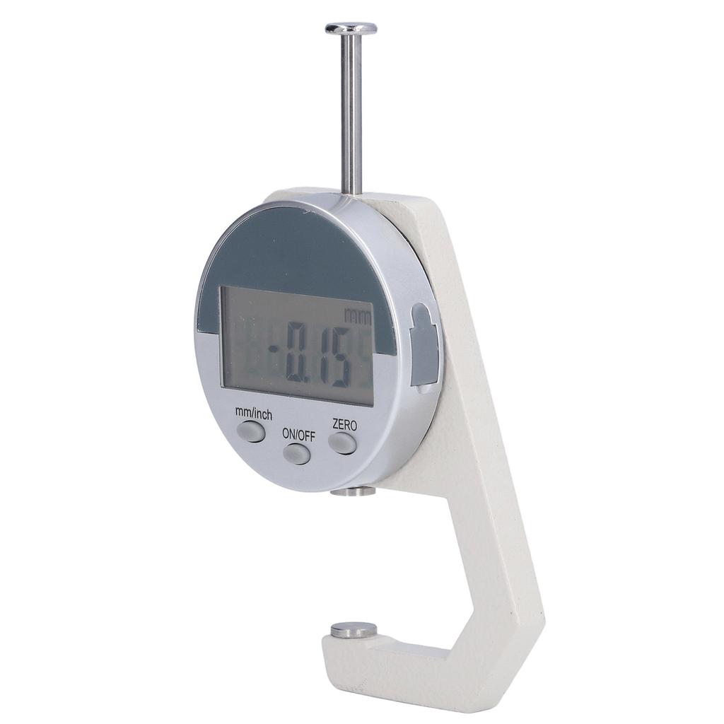 Thickness Meter Mini Portable LED Display 0 To 25.4mm Multifunctional Digital Thickness Gauge for