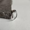 Silver Ring with Natural Rauchtopaz (smoky Quartz) 1.171ct, Cubic Zirconia, Weight of the Product 3.09 G (2180500)