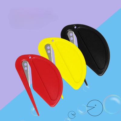 5 Stück Mini-Brieföffner aus Kunststoff, Briefumschlag-Brieföffner, Papier-Schneidemesser, Seilschneider, Haustierknotenöffner