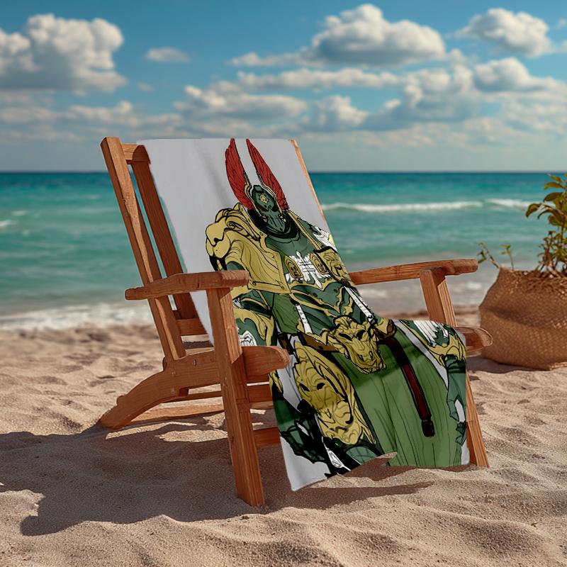 Warhammer Fashion Beach Towel: Ideal for Summer Adventures Soft, Absorbent and Quick Drying Suitable for Swimming and Bathing