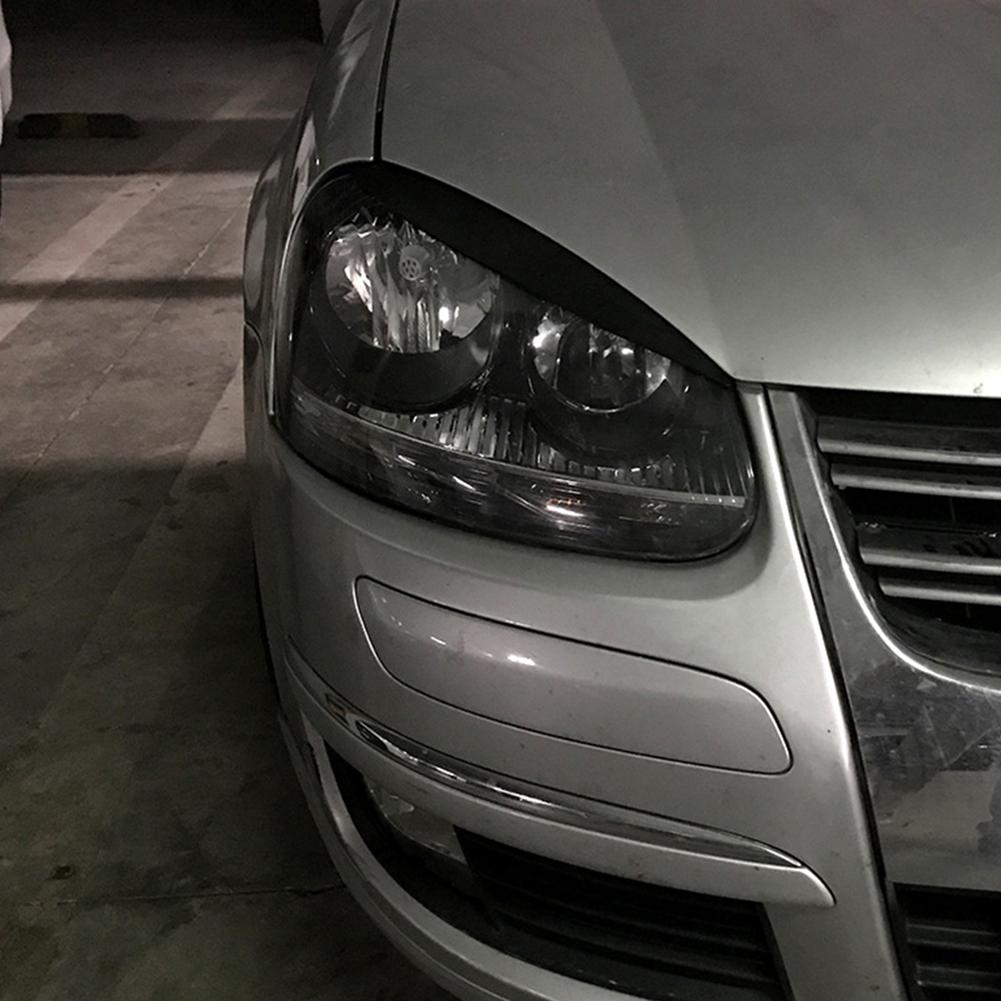 Vehicle Enhancement GTI R Headlight Cover ABS Car Accessory Car Modification Easy Installation Lightweight Design