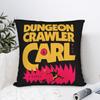 Nowe Pokrowce na Kwadratowe Poduszki Carl Vintage Dungeon Crawler Poliester Pokrowiec na Poduszkę Domową Fajny Wystrój Poszewka na Poduszkę 45*45