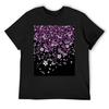 Ace Pride Verstreute Fallende Blumen und Blätter T-Shirt süße Kleidung Sportfans T-Shirts für Männer Baumwolle