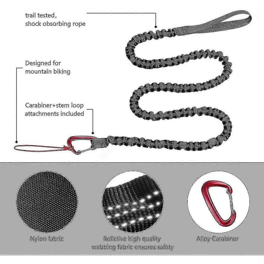 Children Bicycle Towing Rope Mountain Elastic Rope For Children, Parent-child