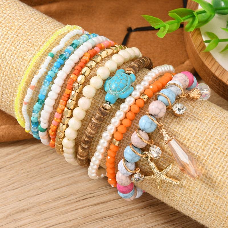 Support - Hot Sale Zinc Alloy Accessories 6-piece Set Bracelet Bracelet 11