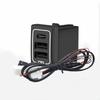 Car USB Quick Charger QC3.0 For Toyota Land Cruiser 200 Prado 150 Accessories Modified LC200 LC150 FJ150 FJ200 2021 2020 2019