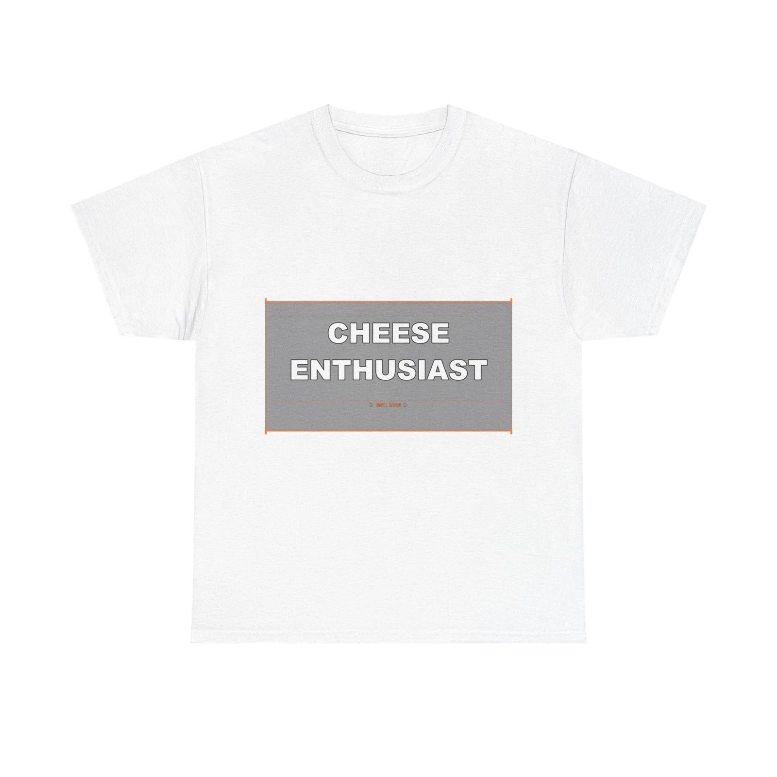 Cheese Enthusiast - Funny Unisex T-Shirt Gift Idea 3XL