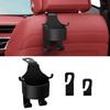 Car Headrest Cup Holder with Hook Car Back Seat Hanging Mount Phone Holder Beverage Holders Auto Interior Accessories