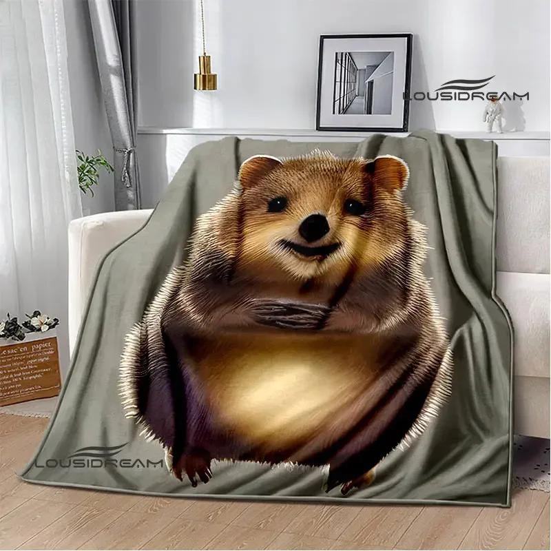 Il Club dei Capibara Coperta anime coperta da lancio copriletto Coperta calda coperte per letti Coperta da picnic regalo di compleanno
