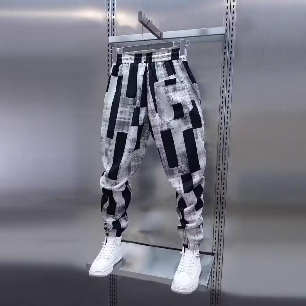 Hip Hop Street Široké Haremky Joggingové Tepláky Pánské Oblečení Streetwear Ležérní Kalhoty Pánské Oblečení