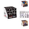 Children's 3d Magnetic Geometric Cube Puzzle Toy Transformable And Interactive