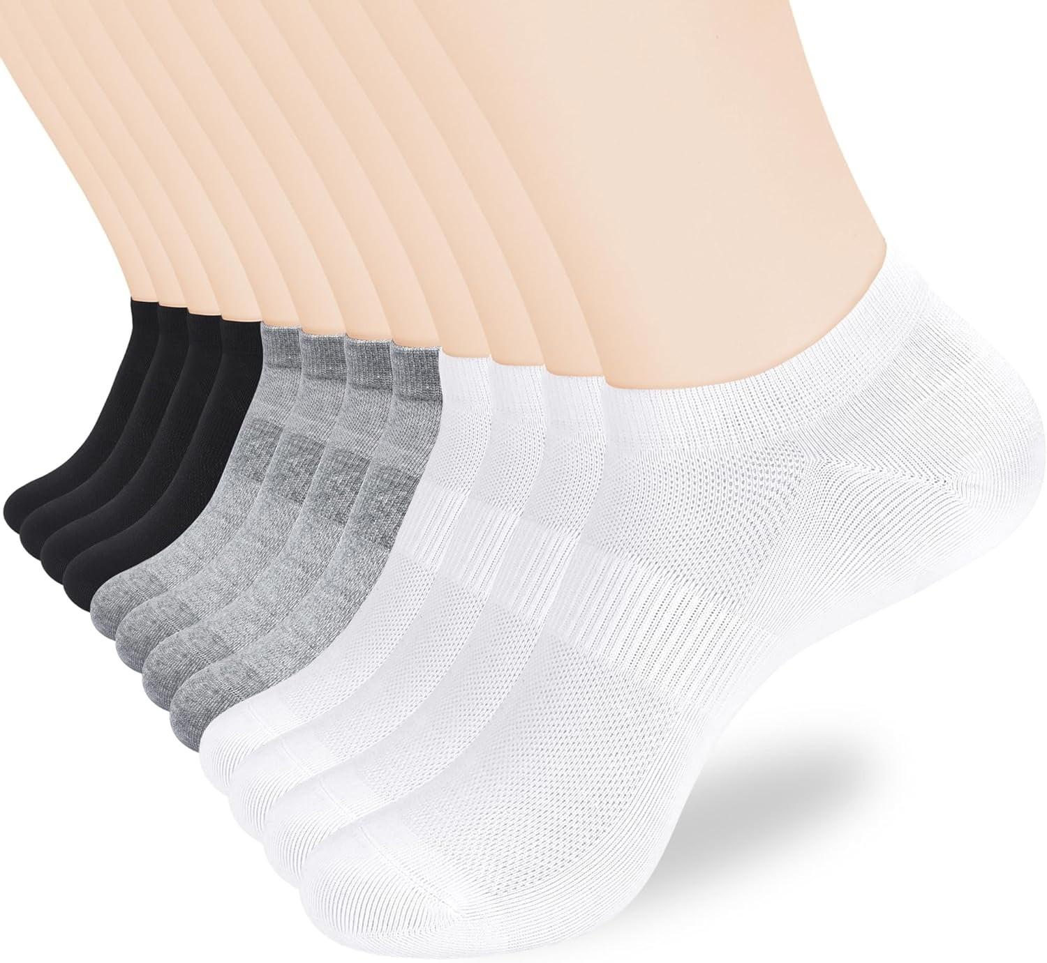 

Носки Женские тонкие спортивные беговые легкие носки с низким вырезом, 6 пар One Size