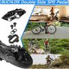 BUCKLOS M8020 M9120 Pedal Aluminum Alloy MTB Clipless Pedals For SPD System Self-locking Mountain Bike Pedal for Shimano