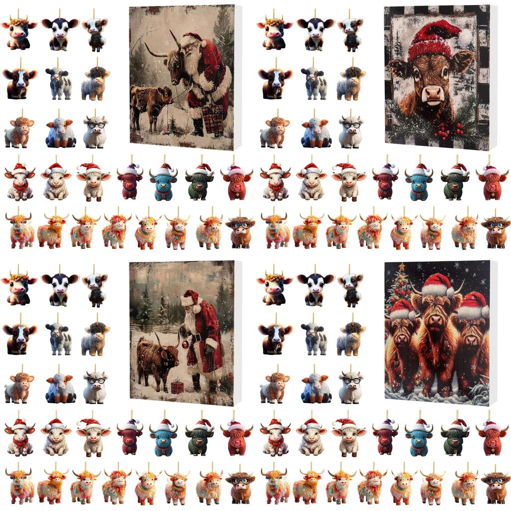 Weihnachts-Blindbox-Kreationen Mit Yak Acryl Hängedekoration Für Feiertagsgeschenke