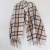 New autumn and winter scarf Korean atmosphere soft and warm versatile scarf premium plaid scarf manufacturer wholesale