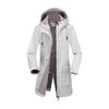 Womens Waterproof Hooded Jacket Winter Long Coat Casual Loose Fit Raincoat Commute