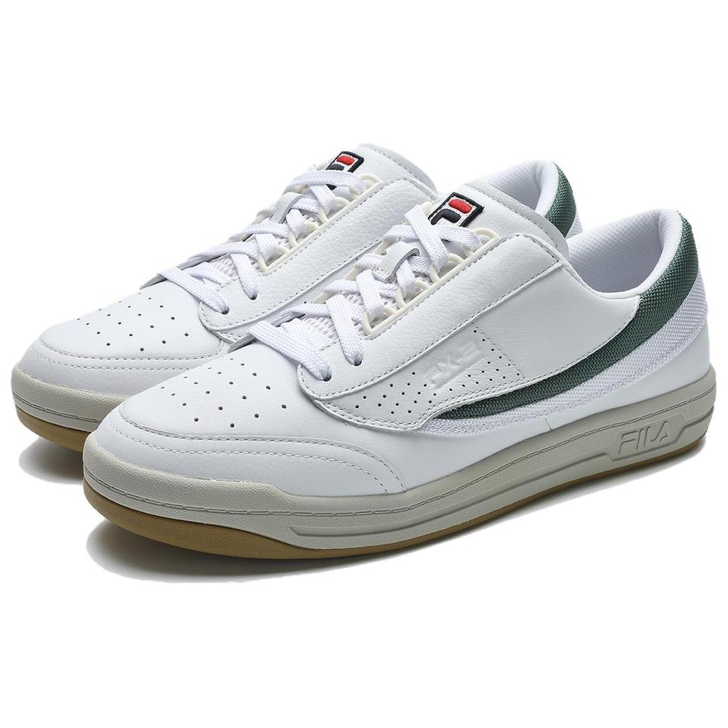 FILA FX 2 Low top Skateboard Shoes Men's White Green F12M422204FWD