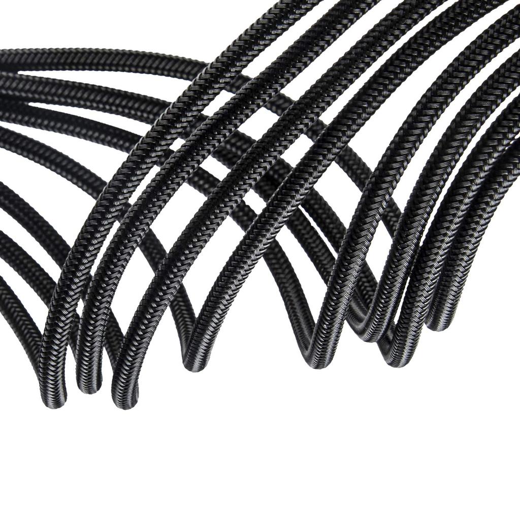 Silver Stone PSU Univerzální prodlužovací opletený modulární kabel 24-pinový ATX SST-PP07E-MBB (Černá)