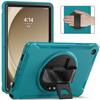 Hand Strap Case for Samsung Galaxy Tab A9 SM-X110 X115 X117 A9 Plus X210 X216 X218 360 Rotating Cover 3 Layer Protection Funda