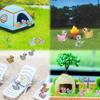 200/100 Pezzi Mini Anatre in Resina Mini Anatre Glitterate Colorate Piccole Figure di Anatra in Plastica in Miniatura Per Giardino delle Fate Paesaggio Muschiato Decorazione