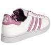 Adidas Originals Superstar 2 Día de San Valentín Edición Limitada Cómodas Clásicas Zapatillas Deportivas Unisex Blancas Moradas KZ7157
