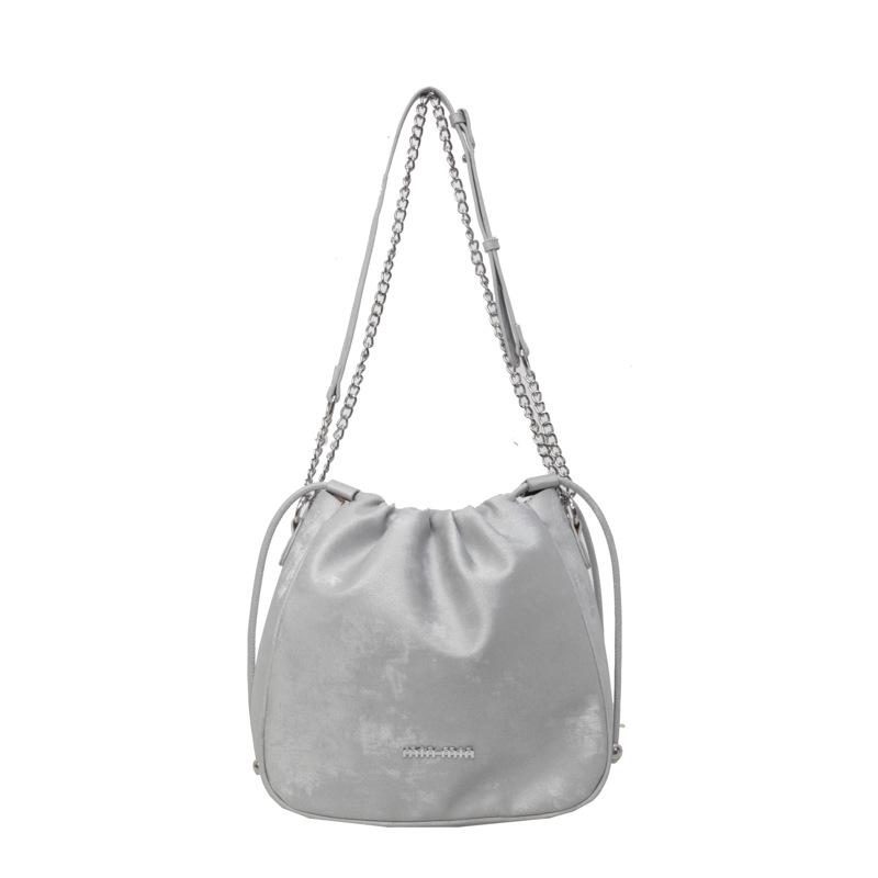 New New Chinese Pleated Chain Cloud Bag Fashionable Three-purpose Single-piece Underarm Bag Niche Messenger Bag