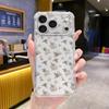 Full screen oil painting flower suitable for Apple 17 mobile phone case wholesale iPhone13/14pm transparent anti-drop TPU soft case